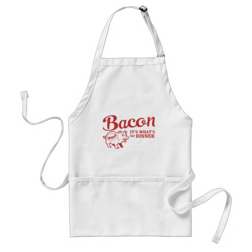 bacon - it's whats for dinner aprons