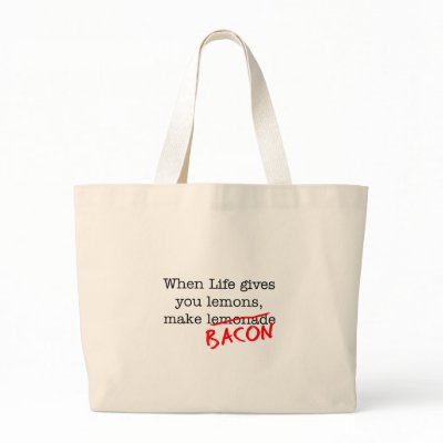 Bacon Life Gives You Canvas Bag by justbacon
