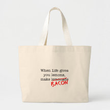 Bacon Life Gives You Canvas Bag