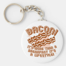 Bacon Lifestyle Key Chains