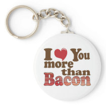 Bacon Lover Key Chain