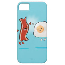 Bacon Loves Eggs iPhone 5 Covers