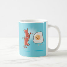 Bacon Loves Eggs Mugs