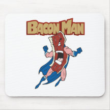 Bacon Man Mousepad