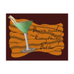 Bacon Martini Recipe Card