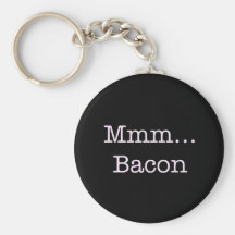 Bacon Mmm Key Chains