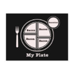 Bacon My Plate postcards