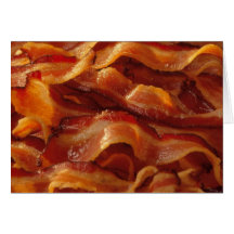 Bacon Note Card