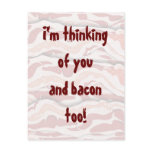 Bacon on Paper postcards