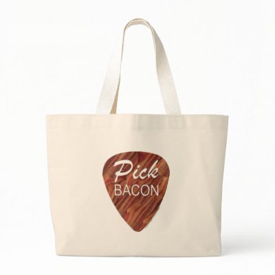 Bacon Pick Canvas Bag by justbacon