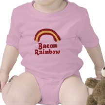 Bacon Rainbow Baby Clothes Baby Creeper