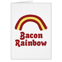 Bacon Rainbow Cards