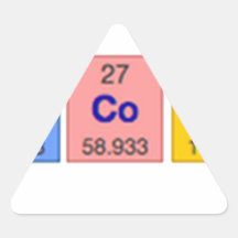 BaCoN schwag Triangle Sticker