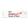 Bacon Sex Rock n Roll Bumper Sticker