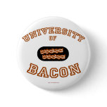 Bacon University Pinback Buttons