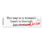 Bacon Woman's Heart