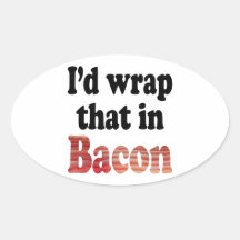 Bacon Wrap Stickers