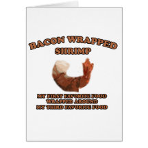 Bacon Wrapped Shrimp Cards