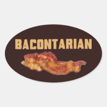 Bacontarian Stickers