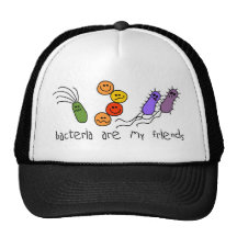 Bacteria are my friends mesh hats