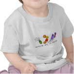 Bacteria are my friends t shirts