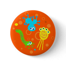 Bacteria Pinback Button