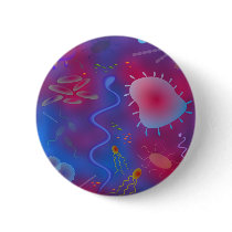 Bacteria Pinback Buttons
