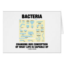 Bacteria Changing Our Conception What Life Is Greeting Cards