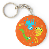 Bacteria Key Chains