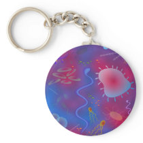 Bacteria Key Chains