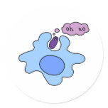 Bacteria Phagocytosis Stickers