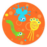 Bacteria stickers