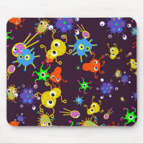 Bacteria Wallpaper Mouse Mats
