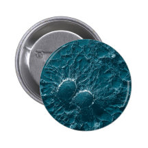 Bacterial cells of Staphylococcus Aureus Close Up Pinback Button