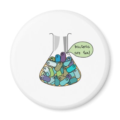 Bacterial Culture Magnet by SuperBug