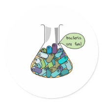 Bacterial Culture Sticker