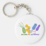 Bacterial Friends Keychain