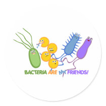 Bacterial Friends Stickers