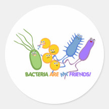 Bacterial Friends Stickers