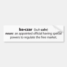 Baczar Bumper Sticker