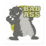bad ass honey badger stickers