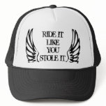 BAD ASS MOTORCYCLE WINGS HATS