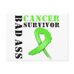 Bad Ass Non Hodgkins Lymphoma Survivor Post Card
