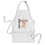 Bad Ass Uterine Cancer Survivor Apron