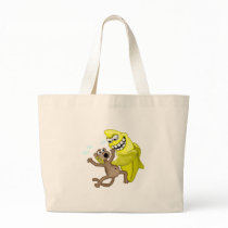 bad banana tote bag