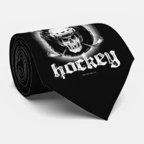 Bad Bonez Hockey tie (dark)