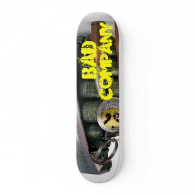 BAD, COMPANY SKATE BOARD DECKS by ilove2murder