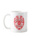 Bad Cop No Donut - Red mugs