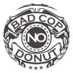 Bad Cop No Doughnut - Black