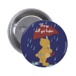 Bad Day Teddy Button